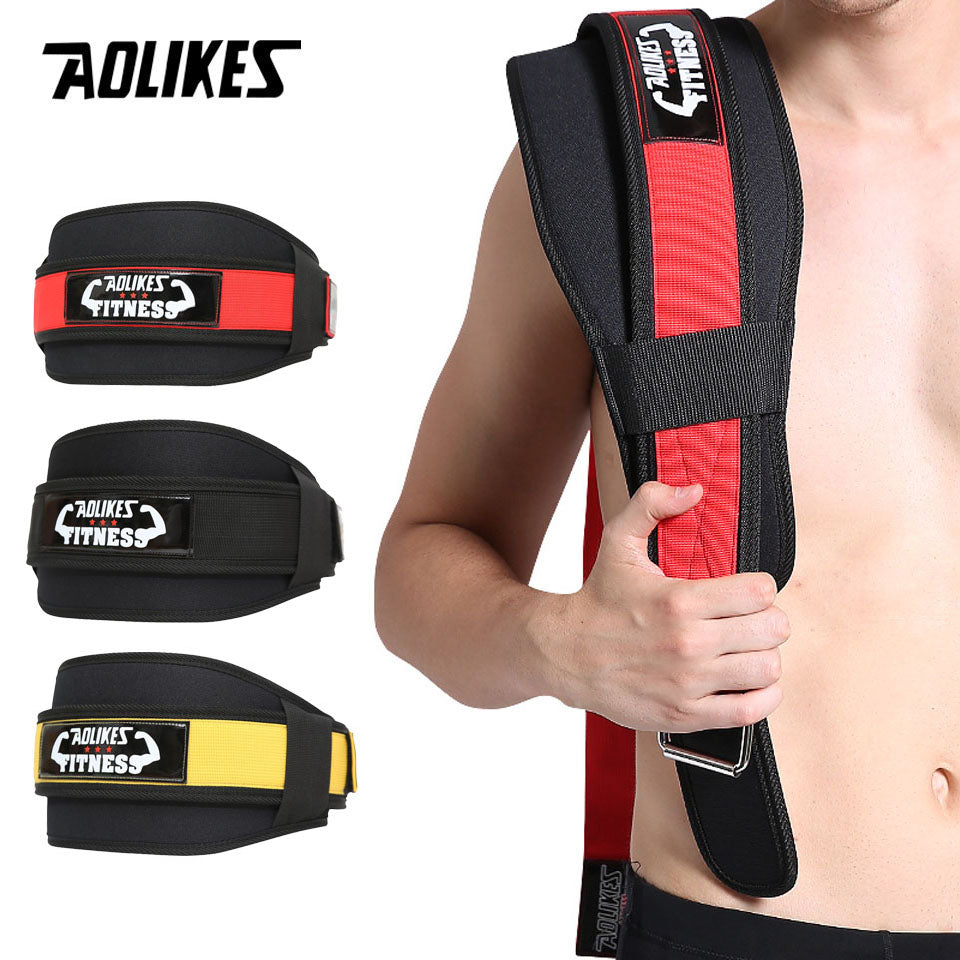 Cinturón Lumbar de Sujeción para Sentadillas