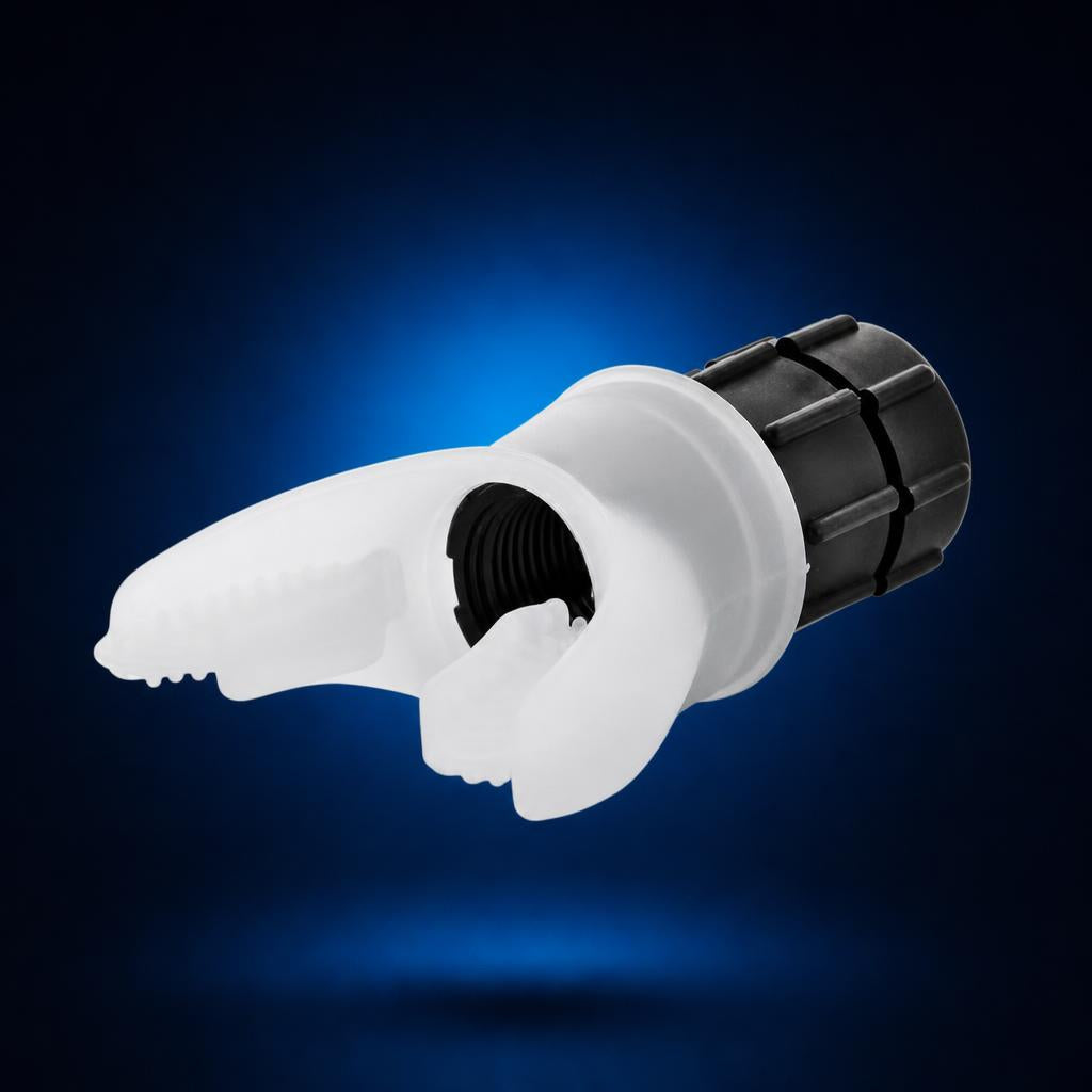 AEROFLOW, entrenador de capacidad pulmonar, vista de estudio